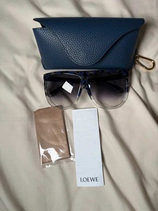 Loewe Blue Tortoiseshell Gradient Sunglasses - Picture 2 of 11